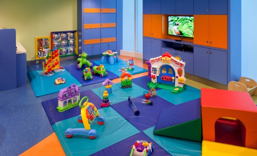 kinder speelruimte op de Rhapsody of the Seas